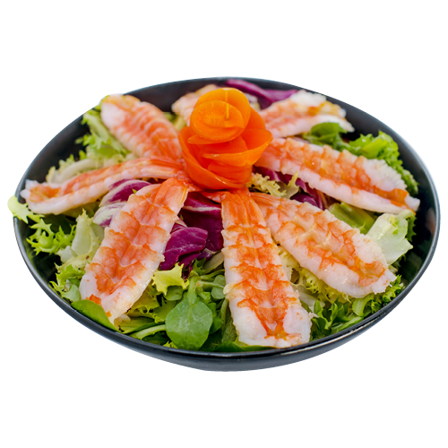 Salade aux crevettes